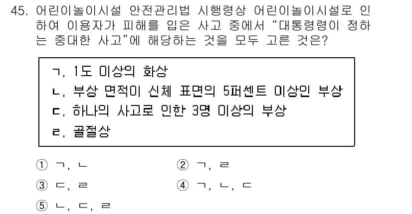 주택관리사보_2차 2024년 45번 - 정답과 핵심 포인트를 검수 중인 기출문제
