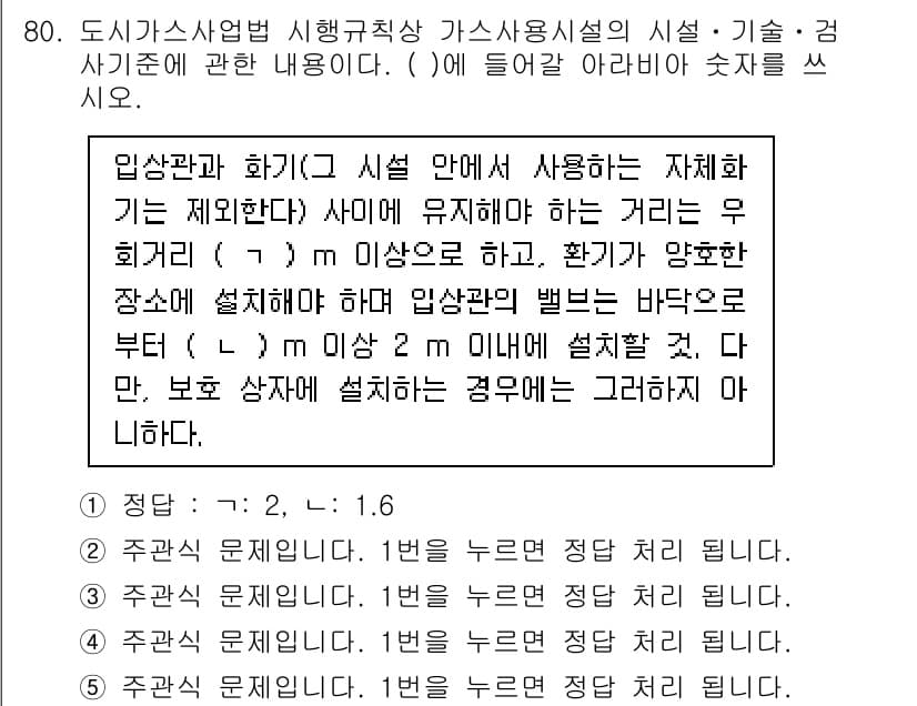 주택관리사보_2차 2024년 80번 - 정답과 핵심 포인트를 검수 중인 기출문제