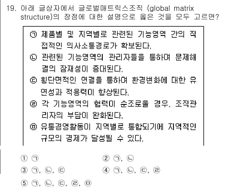 유통관리사_2급 2025년 19번 - 정답과 핵심 포인트를 검수 중인 기출문제
