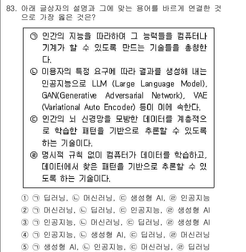 유통관리사_2급 2025년 83번 - 정답과 핵심 포인트를 검수 중인 기출문제