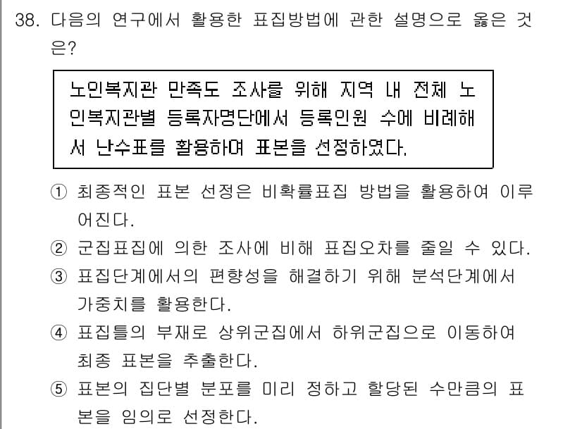사회복지사_1급(1교시)(구) 2025년 38번 - 정답과 핵심 포인트를 검수 중인 기출문제