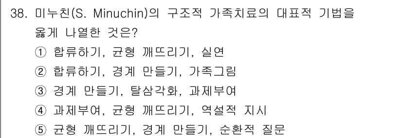 사회복지사_1급(2교시) 2025년 38번 - 정답과 핵심 포인트를 검수 중인 기출문제