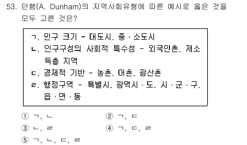 사회복지사_1급(2교시) 2025년 53번 - 정답과 핵심 포인트를 검수 중인 기출문제