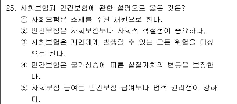사회복지사_1급(3교시)(구) 2025년 25번 - 정답과 핵심 포인트를 검수 중인 기출문제