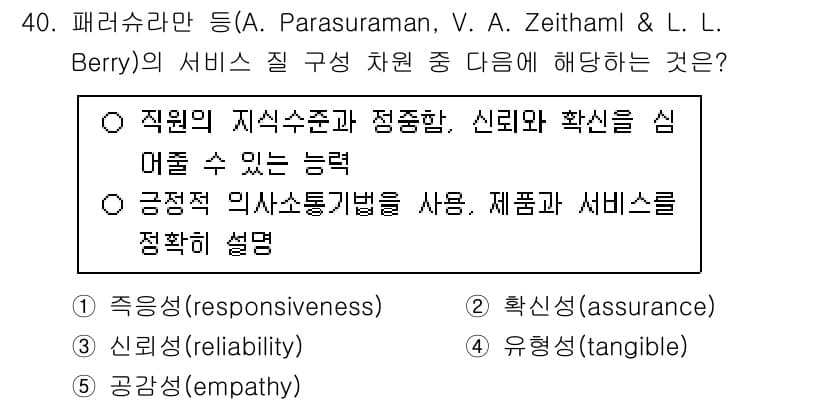 사회복지사_1급(3교시)(구) 2025년 40번 - 정답과 핵심 포인트를 검수 중인 기출문제