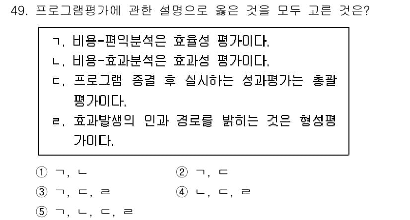 사회복지사_1급(3교시)(구) 2025년 49번 - 정답과 핵심 포인트를 검수 중인 기출문제
