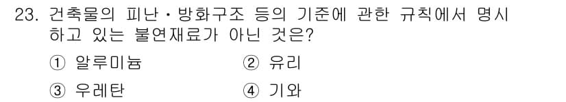 경비지도사_2차(소방학) 2024년 23번 - 정답과 핵심 포인트를 검수 중인 기출문제