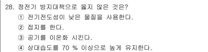 경비지도사_2차(소방학) 2024년 28번 - 정답과 핵심 포인트를 검수 중인 기출문제