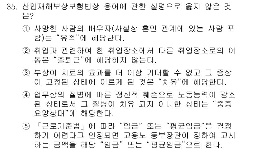 주택관리사보_2차 2025년 35번 - 정답과 핵심 포인트를 검수 중인 기출문제