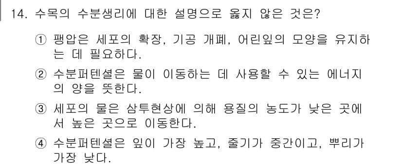 9급_국가직_공무원_조림 2025년 14번 - 정답과 핵심 포인트를 검수 중인 기출문제