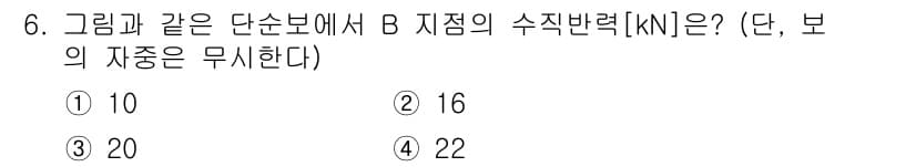 9급_지방직_공무원_건축구조 2024년 6번 - 정답과 핵심 포인트를 검수 중인 기출문제