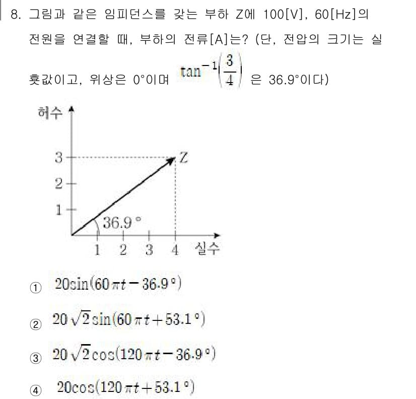 9급_지방직_공무원_전기이론 2024년 8번 - 정답과 핵심 포인트를 검수 중인 기출문제