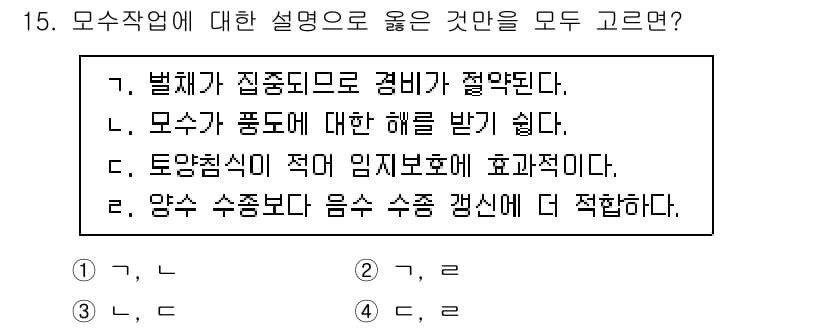 9급_지방직_공무원_조림 2024년 15번 - 정답과 핵심 포인트를 검수 중인 기출문제