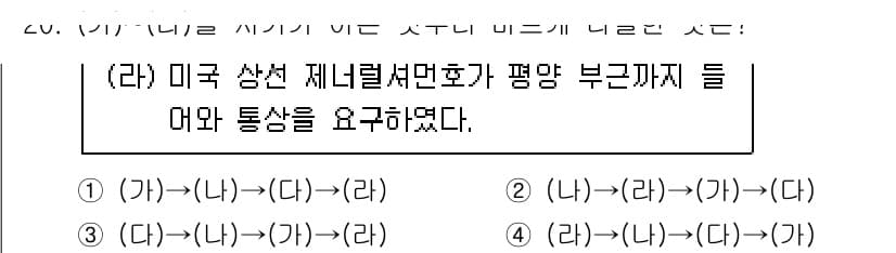 9급_지방직_공무원_한국사 2025년 20번 - 정답과 핵심 포인트를 검수 중인 기출문제