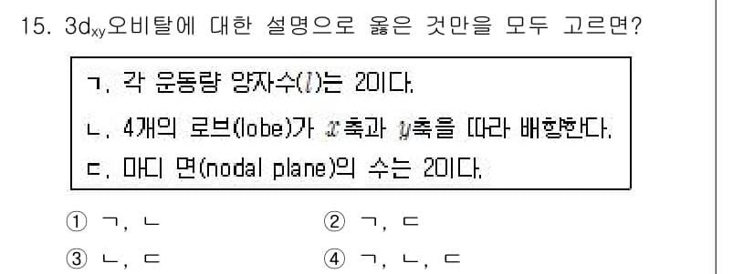 9급_지방직_공무원_화학공학일반 2025년 15번 - 정답과 핵심 포인트를 검수 중인 기출문제